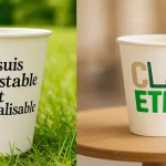 Gobelet jetable compostable