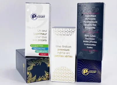 Finitions premium en petite série – Groupe PICOURT Packaging en petite série avec finitions premium
